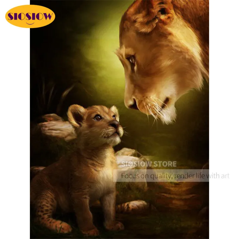 5D DIY Diamond Painting Lions King Family Color Cross Stitch Full Drill Square Round 3D Daimond Embroidery Needlework Decor Home
5D DIY Diamond Painting Lions King Family Color Cross Stitch Full Drill Square Round 3D Daimond Embroidery Needlework Decor Home