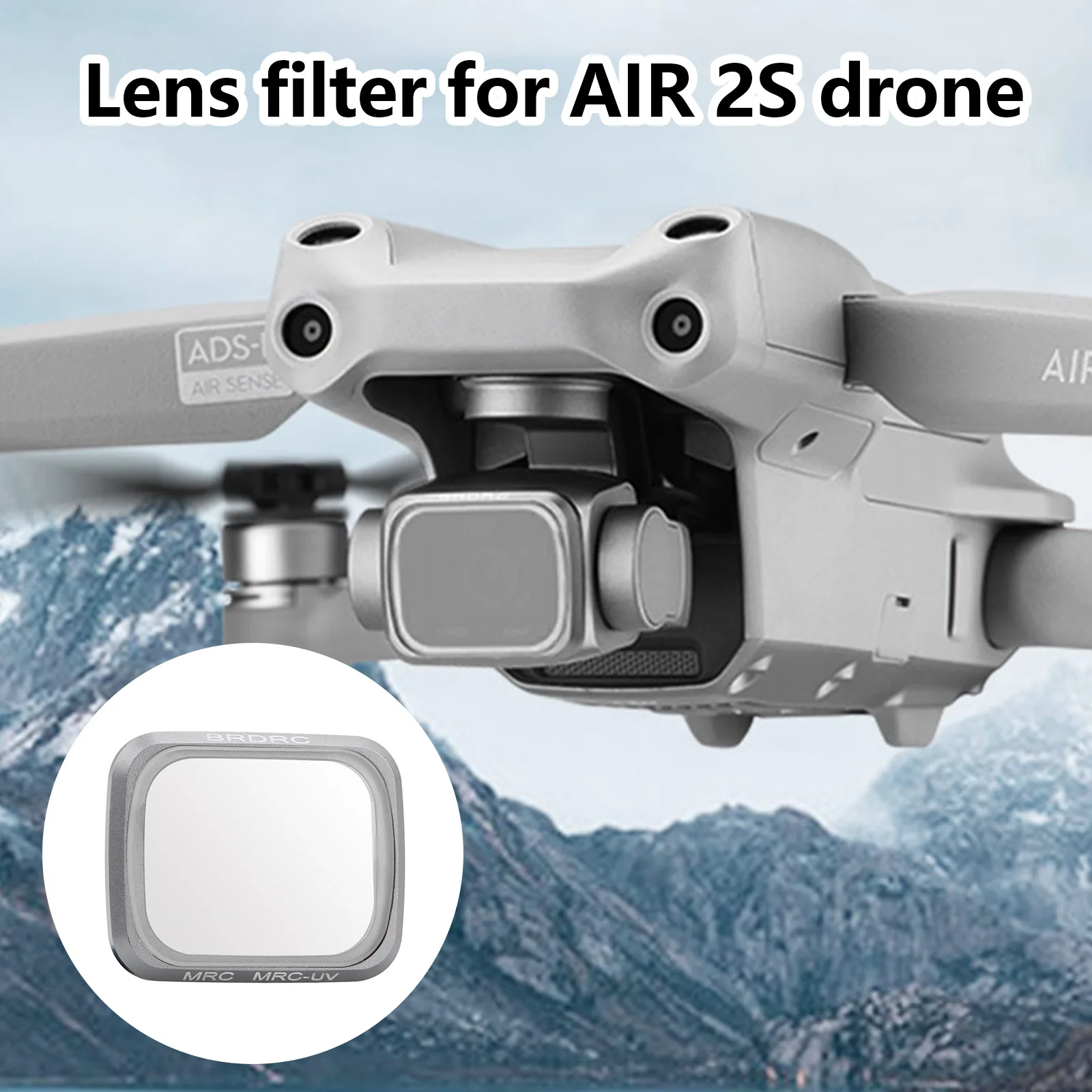 SUNNYLIFE Portable Multi-Layer Coating Gimbal Camera UV Lens Filter Protector Set for DJI Mavic Air 2S Drone Accessories
SUNNYLIFE Portable Multi-Layer Coating Gimbal Camera UV Lens Filter Protector Set for DJI Mavic Air 2S Drone Accessories