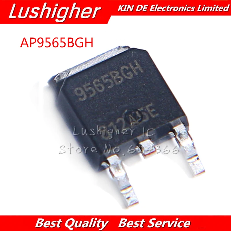 10 шт. AP9565BGH TO-252 9565BGH TO252 AP9565B AP9565 AP9565BGH-HF 
10 шт. AP9565BGH TO-252 9565BGH TO252 AP9565B AP9565 AP9565BGH-HF