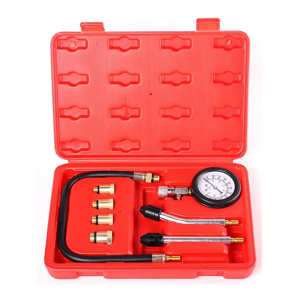 Cylinder Compression Tester Gas Petrol Engine Gauge Kit for Car with Carry Case USA Warehouse Fast Shipping
Cylinder Compression Tester Gas Petrol Engine Gauge Kit for Car with Carry Case USA Warehouse Fast Shipping