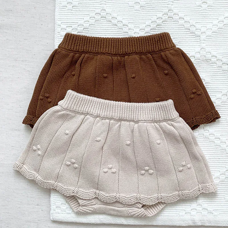 Autumn Winter Lovely Knitting Skirt Shorts Kids Knitting PP Shorts Bottoming Princess Pleated Skirts Baby Girls Shorts
Autumn Winter Lovely Knitting Skirt Shorts Kids Knitting PP Shorts Bottoming Princess Pleated Skirts Baby Girls Shorts