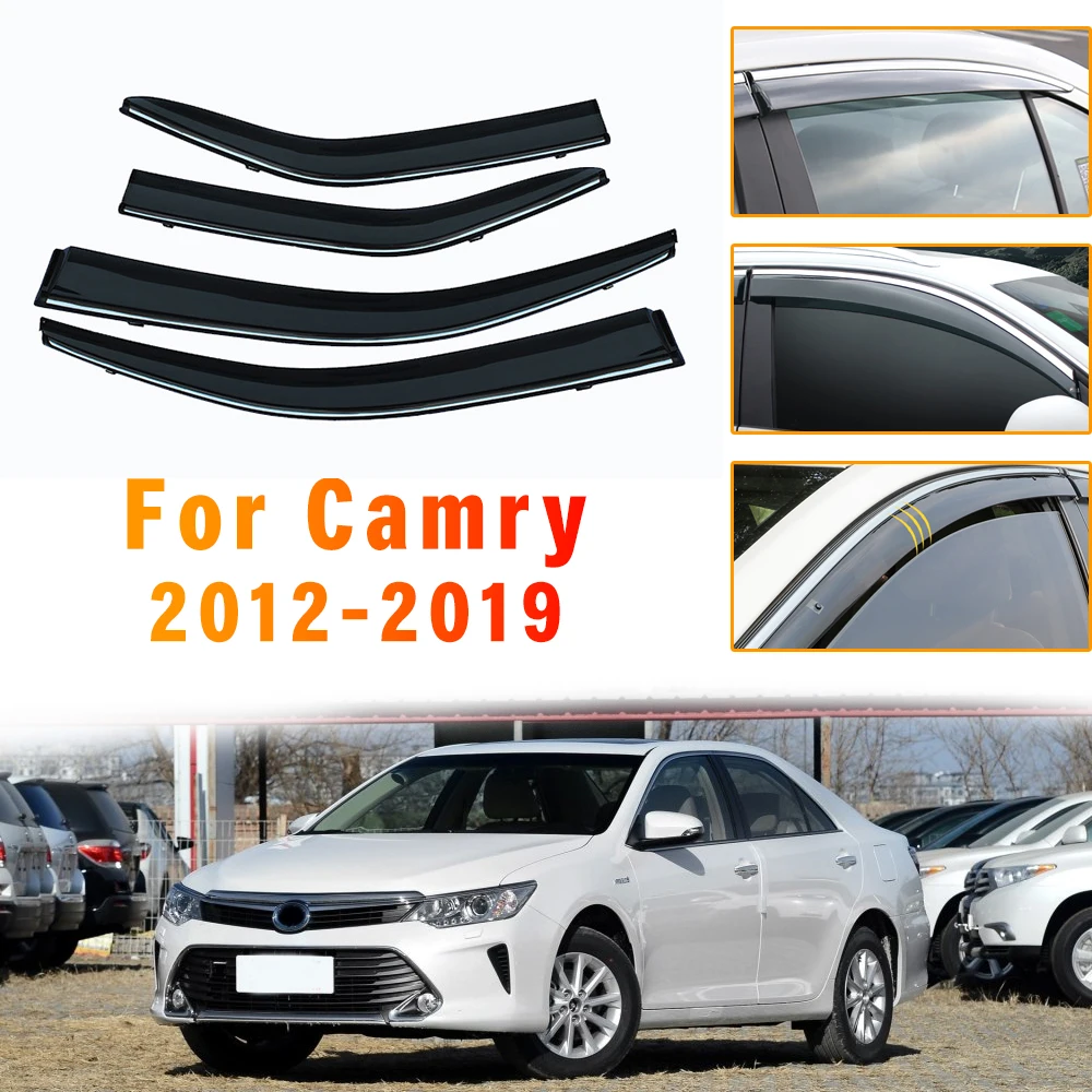 Window Sun Rain Visor For Toyota Camry XV50 2012 2013 2014 2015 2016-2019 Deflector Guard Car Styling Auto Accessories
Window Sun Rain Visor For Toyota Camry XV50 2012 2013 2014 2015 2016-2019 Deflector Guard Car Styling Auto Accessories