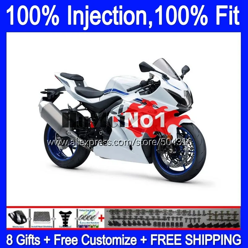 Injection OEM For SUZUKI GSXR1000 L7 L8 GSXR 1000 2017 2018 2019 116MC.1 GSXR-1000 glossy white K17 GSX-R1000 17 18 19 Fairing
Injection OEM For SUZUKI GSXR1000 L7 L8 GSXR 1000 2017 2018 2019 116MC.1 GSXR-1000 glossy white K17 GSX-R1000 17 18 19 Fairing