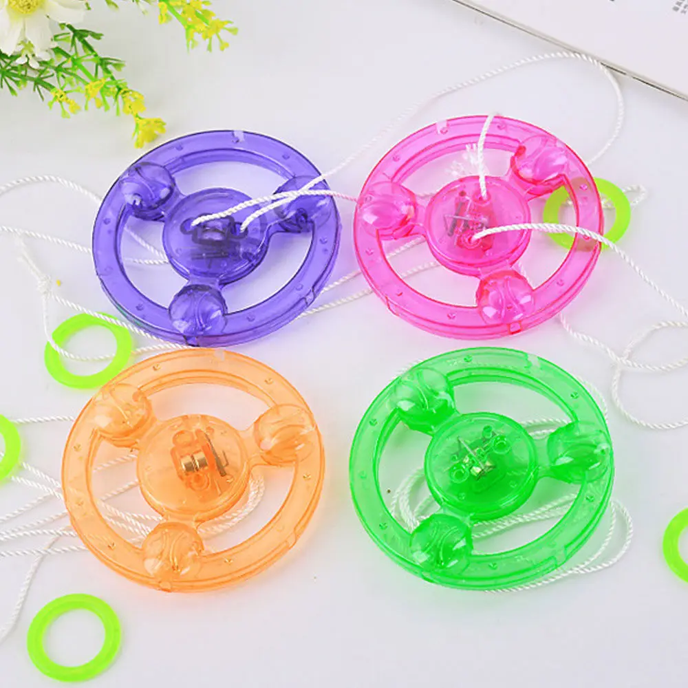 3pcs Led Light Flywheel Flashing Hand Pull Rope Toy Novelty Luminous Flash Rushed Party Game Toys Children's Christmas Birthday
3pcs Led Light Flywheel Flashing Hand Pull Rope Toy Novelty Luminous Flash Rushed Party Game Toys Children's Christmas Birthday