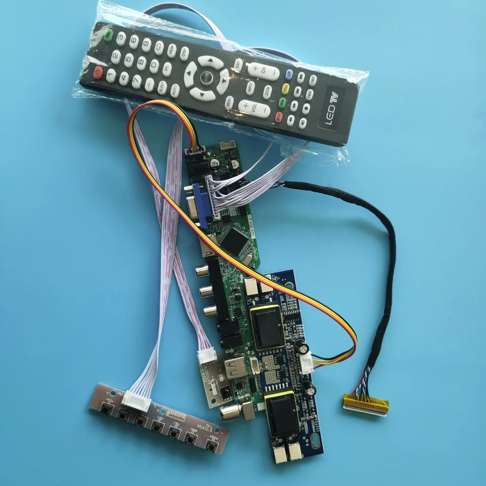 Kit for LTM170E8/LTM170EH/LTM170EU 1280x1024 VGA AV TV Audio 4 lamps Remote LVDS Controller Board Screen 30pin Panel HDMI USB
Kit for LTM170E8/LTM170EH/LTM170EU 1280x1024 VGA AV TV Audio 4 lamps Remote LVDS Controller Board Screen 30pin Panel HDMI USB