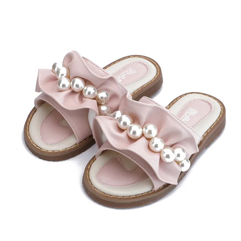 Children's Slippers New Style Beaded Fashion Girls' Sandals with Soft Bottom and Lace Slippers Kids
Children's Slippers New Style Beaded Fashion Girls' Sandals with Soft Bottom and Lace Slippers Kids