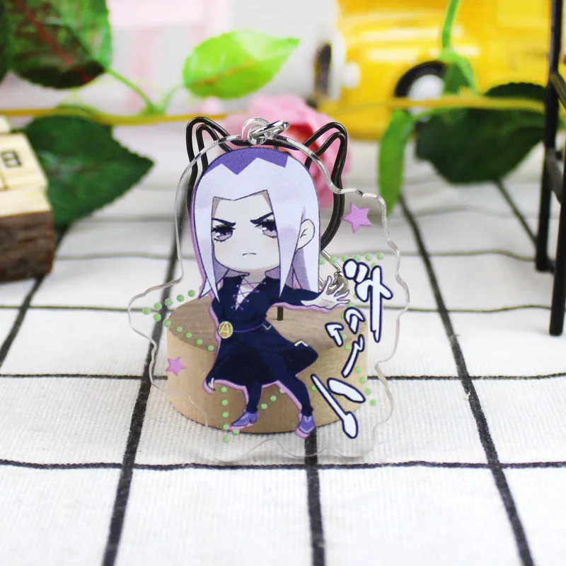 6cm Japanese Anime JoJo's Bizarre Adventure Key Buckle Cartoon Gift Key Ornament Keychain Gifts for Friends ChildrenToys
6cm Japanese Anime JoJo's Bizarre Adventure Key Buckle Cartoon Gift Key Ornament Keychain Gifts for Friends ChildrenToys