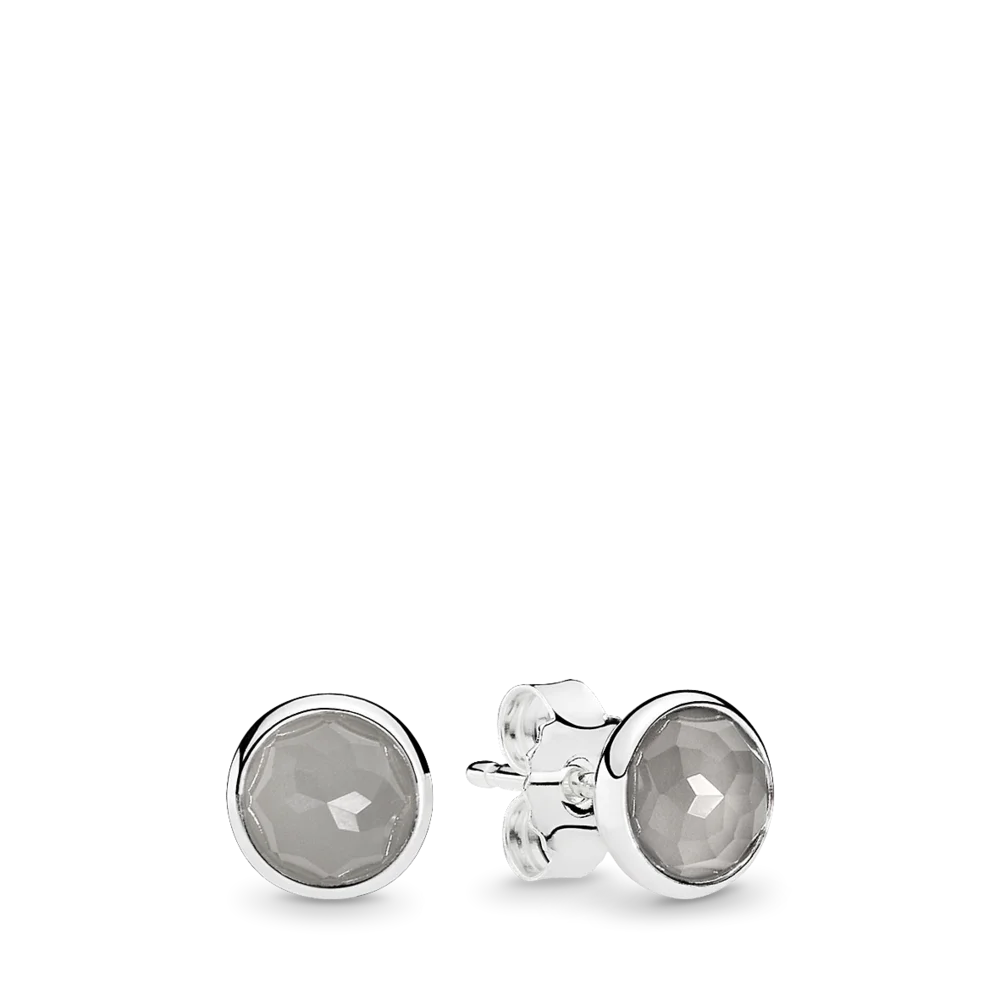 FORVIONA NEW 100% 925 Sterling Silver Dark Gray Zirconia Necklace Ring Ear Studs Clear CZ Bride Wedding Jewelry Set