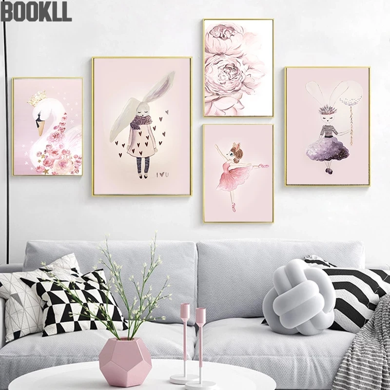 Nordic Canvas Painting Sweet Home Decor Miss Rabbit Picture Wall Art Poster Living Room Girl Kid Bedroom Print Decor Painting
Nordic Canvas Painting Sweet Home Decor Miss Rabbit Picture Wall Art Poster Living Room Girl Kid Bedroom Print Decor Painting