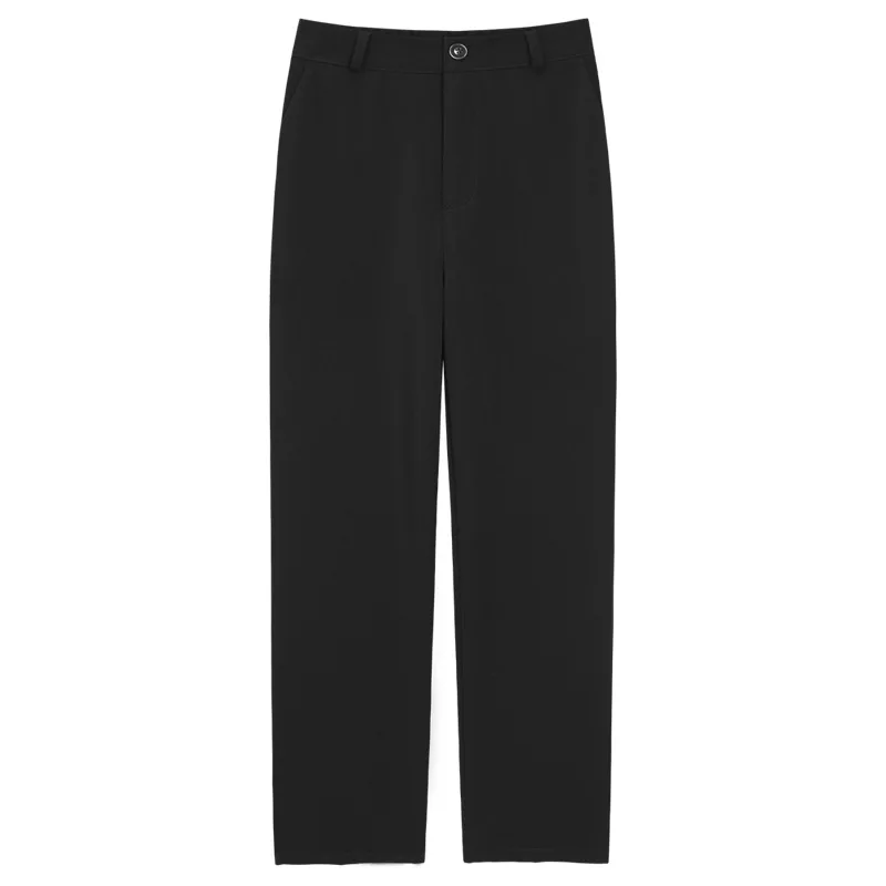 Black Wide-Leg Pants for Women High Waist Drooping New Spring Summer Slimming Loose-Fitting Casual Suit Straight Mopping Pants
Black Wide-Leg Pants for Women High Waist Drooping New Spring Summer Slimming Loose-Fitting Casual Suit Straight Mopping Pants