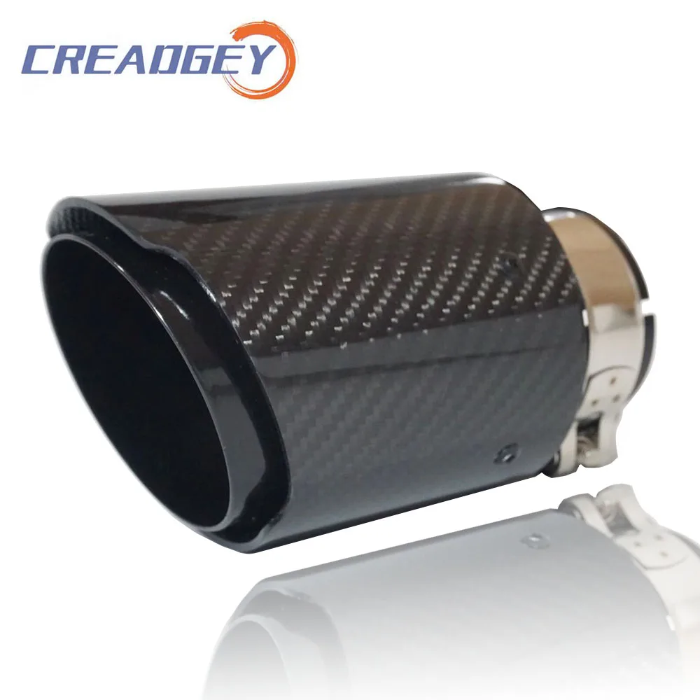 Creadgey Universal Tail Pipe Muffler Straight Exhaust System For AK Black Stainless Steel Carbon Fiber End Tips Car Accessories
Creadgey Universal Tail Pipe Muffler Straight Exhaust System For AK Black Stainless Steel Carbon Fiber End Tips Car Accessories