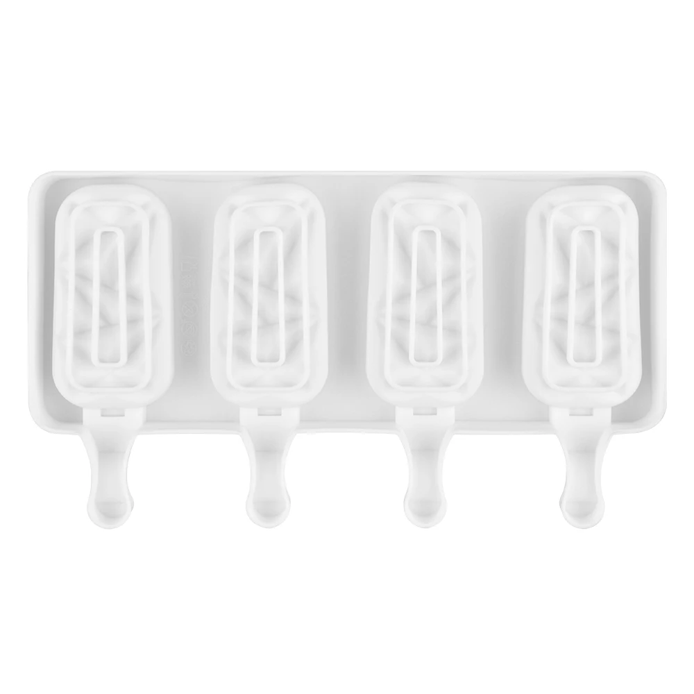 SILIKOLOVE New Diamond Silicone Ice Cream Mold DIY Homemade Popsicle Molds Ice Pop Mould Ice Cream Tools With Free Sticks
SILIKOLOVE New Diamond Silicone Ice Cream Mold DIY Homemade Popsicle Molds Ice Pop Mould Ice Cream Tools With Free Sticks