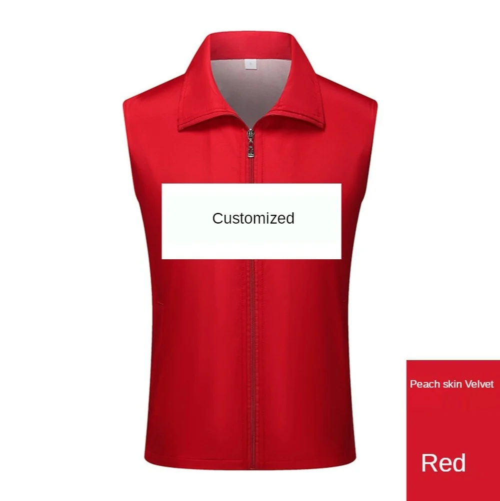Factory price!1PCS Free Custom Logo Design Zip Rubber velvet Vests Men Woman High Visibility Safety Work Vest Workwear Uniform
Factory price!1PCS Free Custom Logo Design Zip Rubber velvet Vests Men Woman High Visibility Safety Work Vest Workwear Uniform