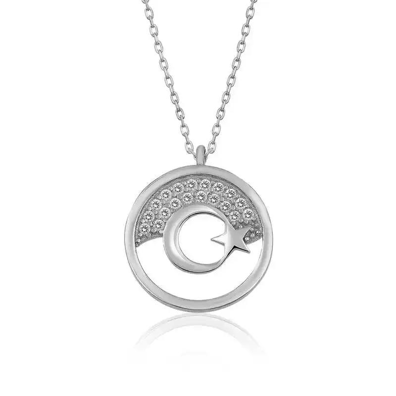 Silverlina Silver Moon Star Women 'S Necklace
Silverlina Silver Moon Star Women 'S Necklace