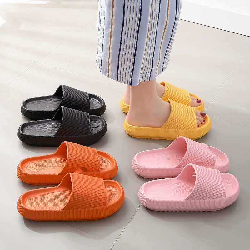 Indoor Bathroom Slippers Women Thick Non-slip Home Interior Anti-slip Deodorant Slides Men Ladys Heighten Soft Shoes Sandals
Indoor Bathroom Slippers Women Thick Non-slip Home Interior Anti-slip Deodorant Slides Men Ladys Heighten Soft Shoes Sandals