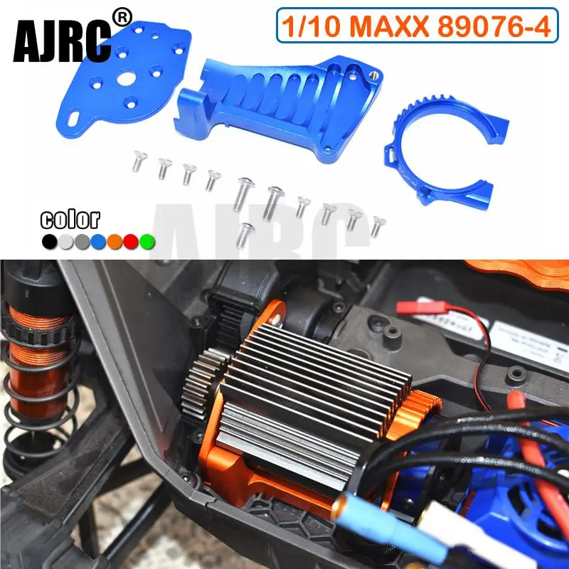For 1/10 4s Maxx Monster Truck 89076-4 Aluminum Alloy Cooling Motor Fixing Bracket Left And Right Adjustment Instead Of#8960
For 1/10 4s Maxx Monster Truck 89076-4 Aluminum Alloy Cooling Motor Fixing Bracket Left And Right Adjustment Instead Of#8960