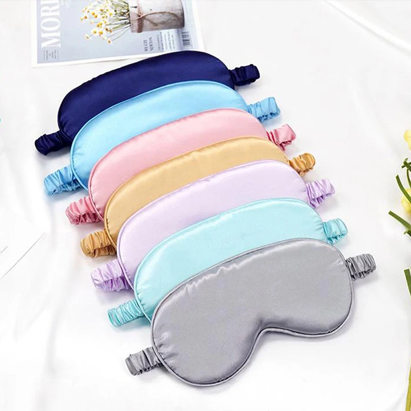 Silk Shading Sleeping Eye Mask Soft Comfort Multicolor Sleep Mask Cover Blindfold Shield Patch Eyeshade Health Sleeping Shield 
Silk Shading Sleeping Eye Mask Soft Comfort Multicolor Sleep Mask Cover Blindfold Shield Patch Eyeshade Health Sleeping Shield
