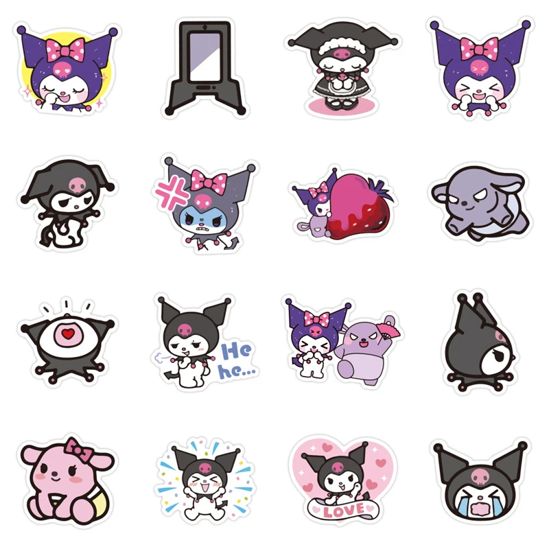 10/30/50 Pcs Kuromi Cute Cartoon Stickers for Motorcycle Helmet Suitcase Decoration Stickers Pvc Waterproof Child Toy Gifts
10/30/50 Pcs Kuromi Cute Cartoon Stickers for Motorcycle Helmet Suitcase Decoration Stickers Pvc Waterproof Child Toy Gifts