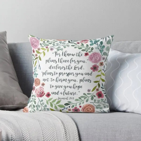 Jeremiah 29 11 Printing Throw Pillow Cover Anime Office Case Square Decorative Home Throw Wedding Bed Car Pillows not include
Jeremiah 29 11 Printing Throw Pillow Cover Anime Office Case Square Decorative Home Throw Wedding Bed Car Pillows not include