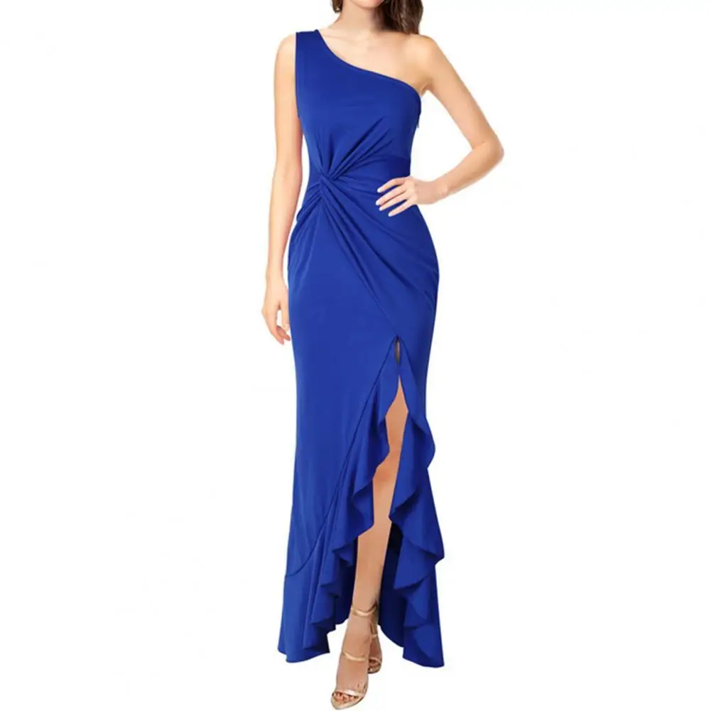 80% HOT SALE 2021 Formal Bodycon Dress Slash Shoulder Ruffles Women Off Shoulder High Split Long Dress for Wedding Evening Dress
80% HOT SALE 2021 Formal Bodycon Dress Slash Shoulder Ruffles Women Off Shoulder High Split Long Dress for Wedding Evening Dress