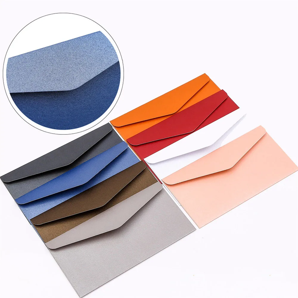 10pcs Cute Color Envelope 11*17.6cm Postcard Wedding Invitation Card Paper Bag Wages Letter Paper Cover Office School Stationery
10pcs Cute Color Envelope 11*17.6cm Postcard Wedding Invitation Card Paper Bag Wages Letter Paper Cover Office School Stationery