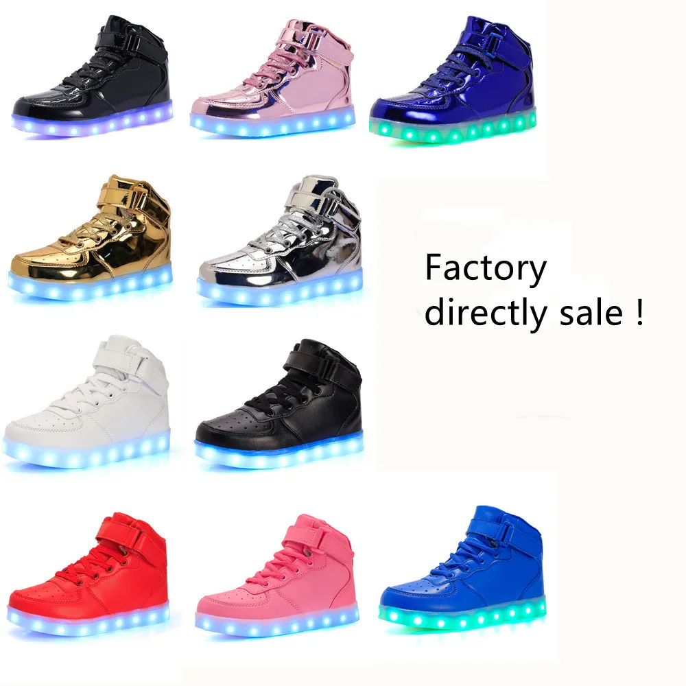Kids Led Usb Charging Glowing Sneakers Children Hook Loop Fashion Luminous Shoes Adult Fashion Boys Sneakers with Light DX006
Kids Led Usb Charging Glowing Sneakers Children Hook Loop Fashion Luminous Shoes Adult Fashion Boys Sneakers with Light DX006