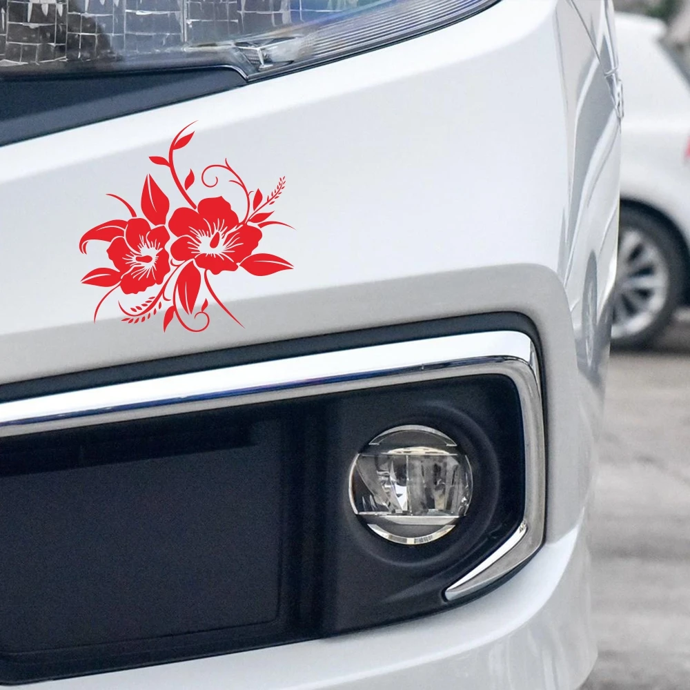 Gentle beautiful blooming flowers vinyl decals exquisite car sticker design funny funny car sticker KK18*18cm
Gentle beautiful blooming flowers vinyl decals exquisite car sticker design funny funny car sticker KK18*18cm