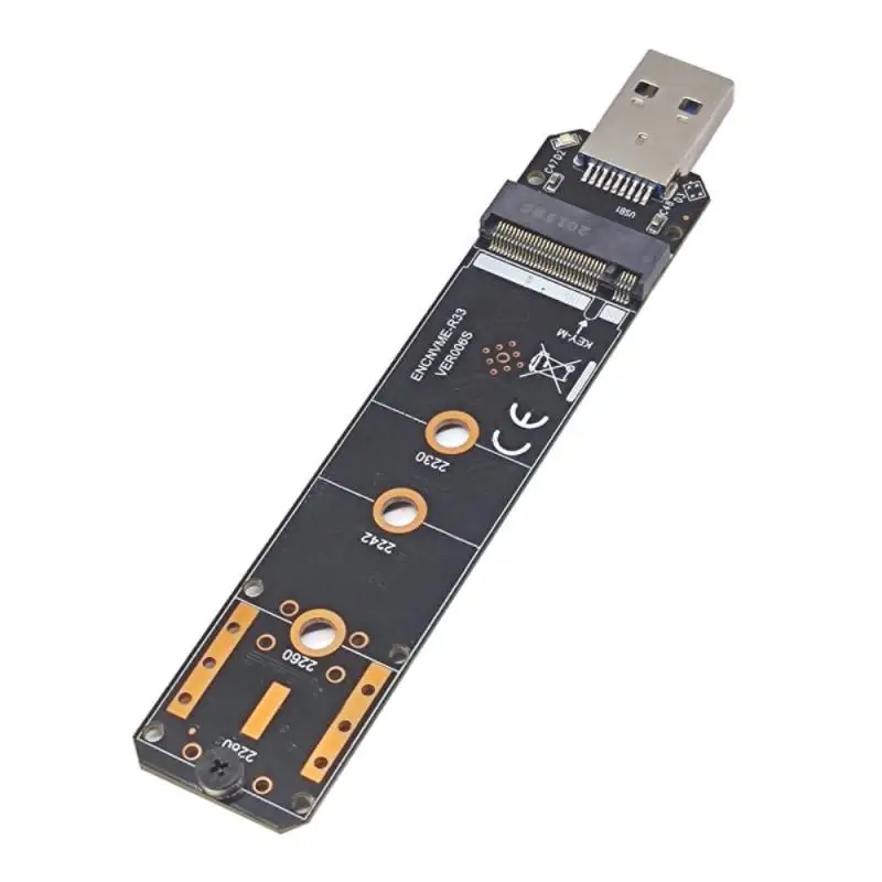 M.2 To USB 3.1 Dual Protocol SSD Adapter RTL9210 M.2 NVME PCIe NGFF SATA M2 SSD Board For 2230 2242 2260 2280 NVMe/SATA M.2 SSD
M.2 To USB 3.1 Dual Protocol SSD Adapter RTL9210 M.2 NVME PCIe NGFF SATA M2 SSD Board For 2230 2242 2260 2280 NVMe/SATA M.2 SSD