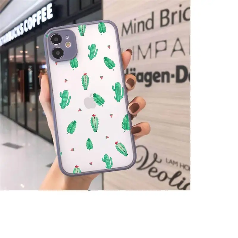 Cactus cute cartoon pattern high quality Phone Cases matte transparent For iphone 7 8 11 12 plus mini x xs xr pro max cover
Cactus cute cartoon pattern high quality Phone Cases matte transparent For iphone 7 8 11 12 plus mini x xs xr pro max cover
