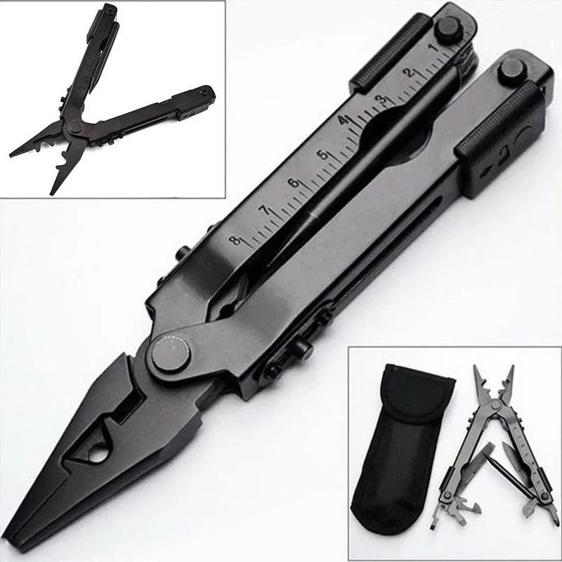 Outdoor Portable Stainless Steel Pliers Bottle Opener Ruler Survival Multi Tool Outdoor Sports Accessories 
Outdoor Portable Stainless Steel Pliers Bottle Opener Ruler Survival Multi Tool Outdoor Sports Accessories