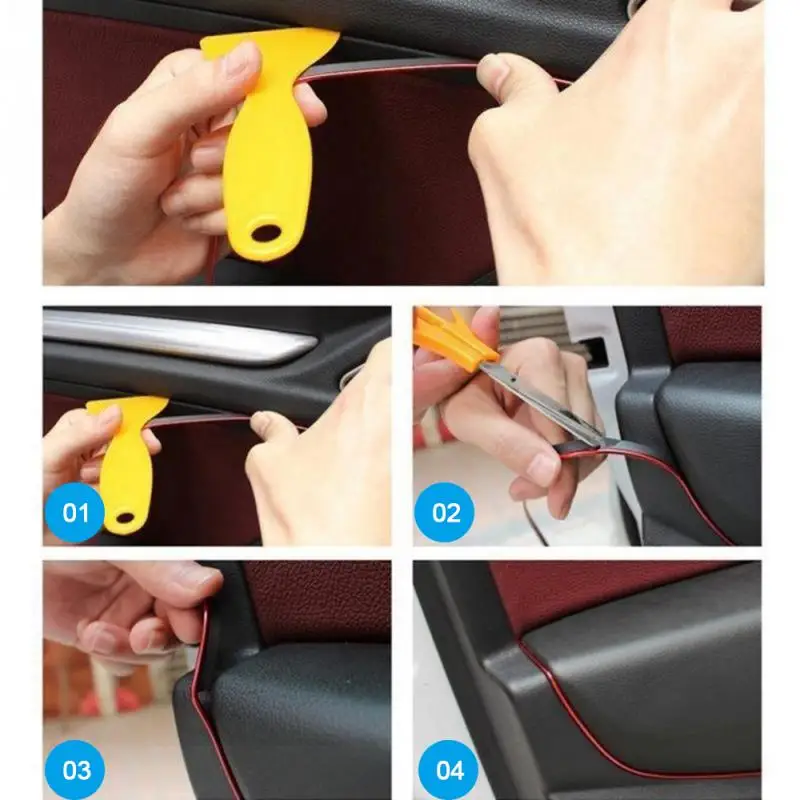 2m 5m Car Styling Interior Trim Decoration Strip Mouldings For Fascia Dashboard Door Edge Universal Car Interior Accessories
2m 5m Car Styling Interior Trim Decoration Strip Mouldings For Fascia Dashboard Door Edge Universal Car Interior Accessories