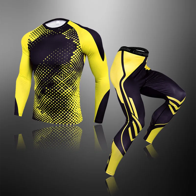 Men's Tracksuit Gym Fitness Compression Sports Suit Clothes Running Jogging Sportwear Exercise Workout Rashguard Tights 
Men's Tracksuit Gym Fitness Compression Sports Suit Clothes Running Jogging Sportwear Exercise Workout Rashguard Tights