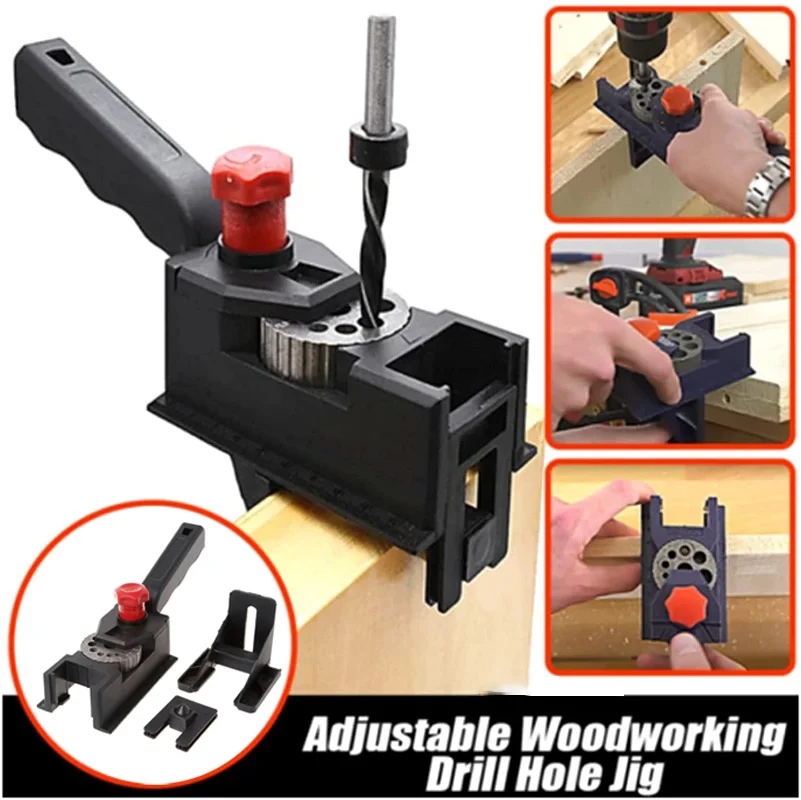 3-12mm Drill Locator Tool Adjustable Accurate Woodworking Punching Labor Saving Professional Borehole Guide Tools
3-12mm Drill Locator Tool Adjustable Accurate Woodworking Punching Labor Saving Professional Borehole Guide Tools