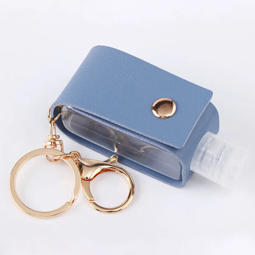 New Product PU Keychain Bag Leather Red Case Hand Sanitizer Bottle Bag Customized Pendant Portable Sub-bottling
New Product PU Keychain Bag Leather Red Case Hand Sanitizer Bottle Bag Customized Pendant Portable Sub-bottling