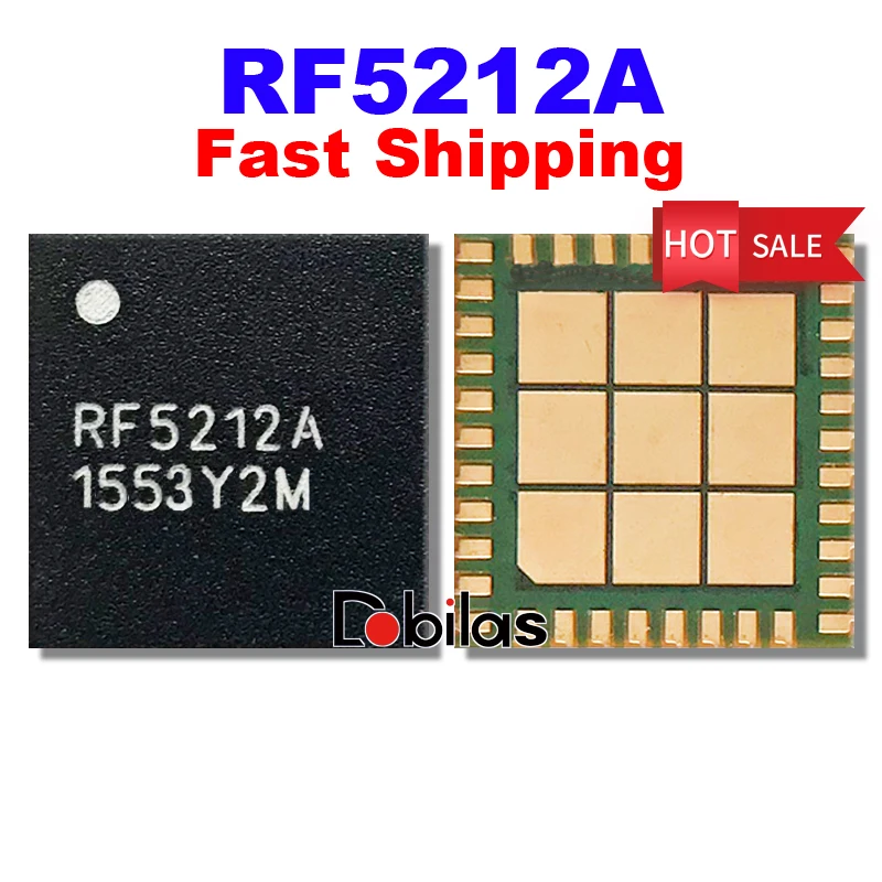 10Pcs/Lot RF5212A RF5212ATR13-5K QFN Power amplifier IC Mobile Phone Integrated Circuits Chip Chipset
10Pcs/Lot RF5212A RF5212ATR13-5K QFN Power amplifier IC Mobile Phone Integrated Circuits Chip Chipset