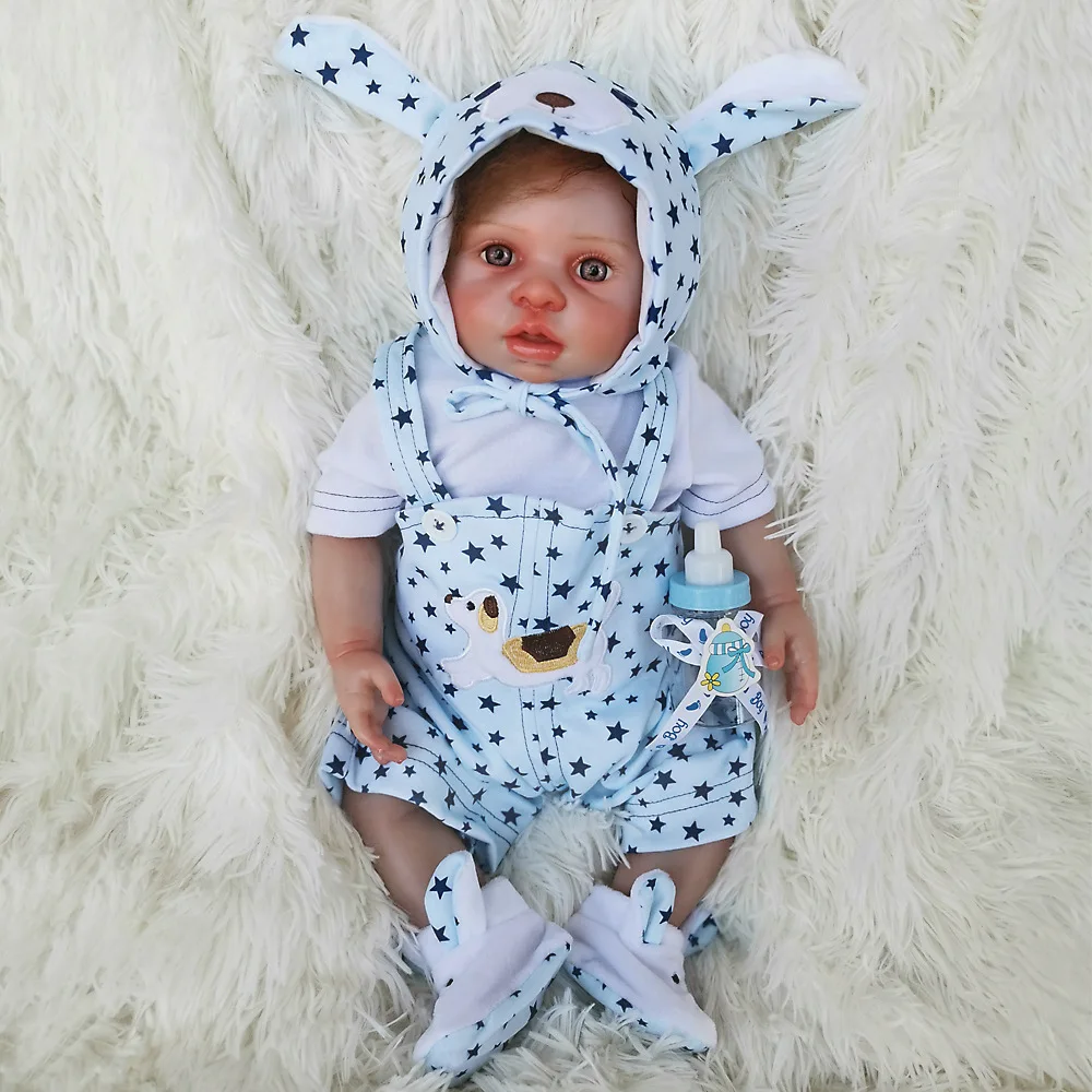 16 inch Collectible Soft Silicone Reborn Baby Dolls Realistic Babies Reborn Menina Toy For kids Birthday Gifts
16 inch Collectible Soft Silicone Reborn Baby Dolls Realistic Babies Reborn Menina Toy For kids Birthday Gifts