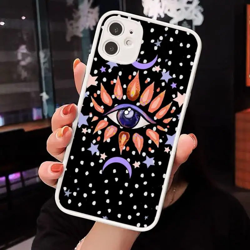 evil Eye fashion design Phone Case Matte Transparent for iPhone 7 8 11 12 s mini pro X XS XR MAX Plus cover funda shell
evil Eye fashion design Phone Case Matte Transparent for iPhone 7 8 11 12 s mini pro X XS XR MAX Plus cover funda shell