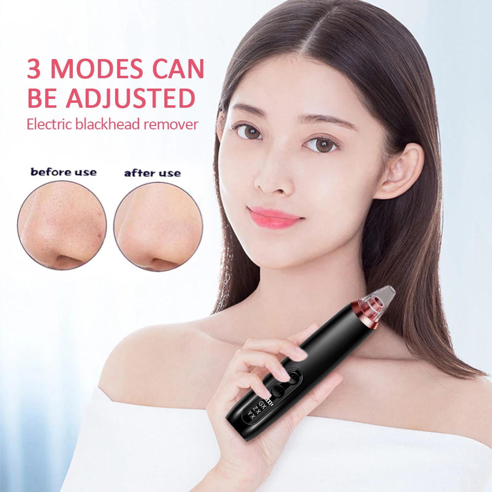 Blackhead Remover Vacuum Skin Scrubber Facial Cleansing Peeling Pore Cleaner Facial Steamer Ance Remover Kit +Nano Mister Spraye
Blackhead Remover Vacuum Skin Scrubber Facial Cleansing Peeling Pore Cleaner Facial Steamer Ance Remover Kit +Nano Mister Spraye
