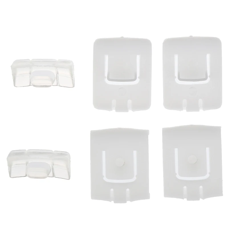 

Universal 6pcs/pack high quality White Plastic siut Seat buckle Clip Runner Guide 435881203A C10 For GOLF MK1 MK2 MK3