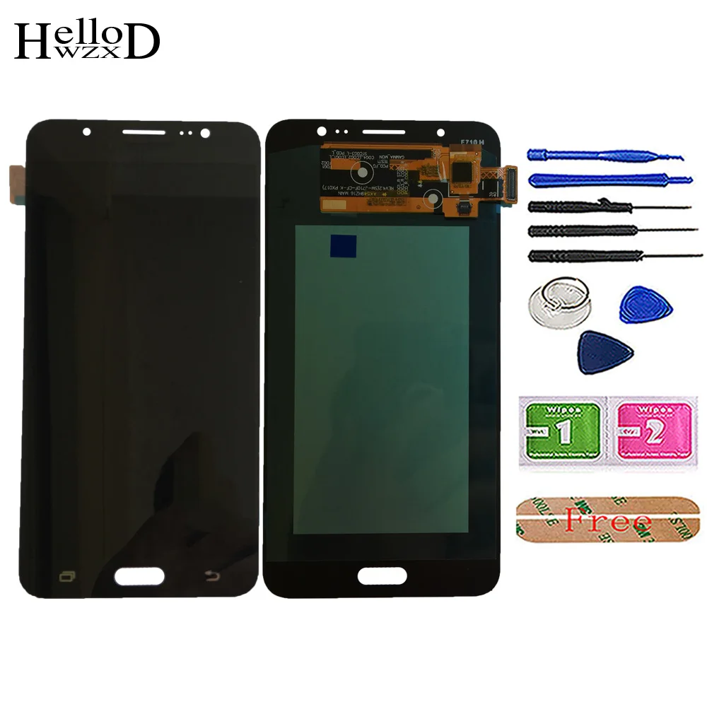 OLED 5,5 ''ЖК-дисплей для SAMSUNG Galaxy J7 2016 J710 J710F SM-J710FN J710F J710M J710Y сенсорный экран дигитайзер ЖК-дисплеев ЖК-дисплей
OLED 5,5 ''ЖК-дисплей для SAMSUNG Galaxy J7 2016 J710 J710F SM-J710FN J710F J710M J710Y сенсорный экран дигитайзер ЖК-дисплеев ЖК-дисплей