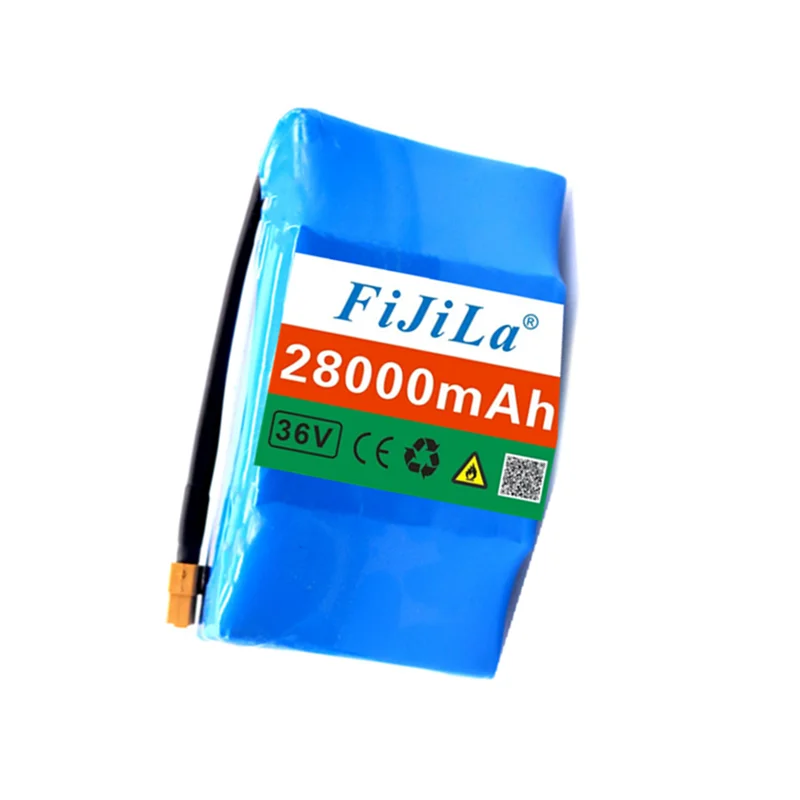 Литий-ионный перезаряжаемый аккумулятор 10S2P 36 В 28000 мАч 28AH Аккумулятор для