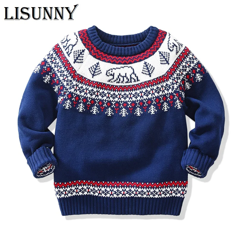2021 Autumn Winter Christmas Polar bear Baby Boys Sweaters children Cotton knitted Kids Pullover Clothes Jumper Sweater 1-6y
2021 Autumn Winter Christmas Polar bear Baby Boys Sweaters children Cotton knitted Kids Pullover Clothes Jumper Sweater 1-6y
