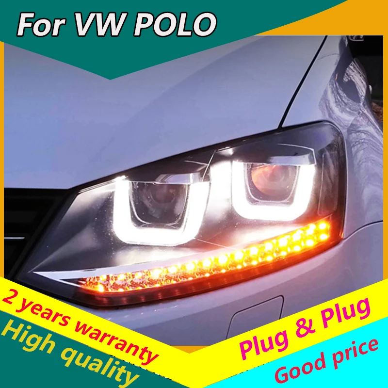 KOWELL Car Styling for VW POLO Headlights LED 2006 2007-2017 Headlight DRL Daytime Running Light Guide Bi-Xenon HID Accessories
KOWELL Car Styling for VW POLO Headlights LED 2006 2007-2017 Headlight DRL Daytime Running Light Guide Bi-Xenon HID Accessories