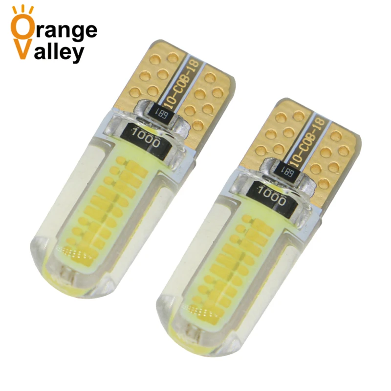 100PCS High Quality T10 W5W COB 18 Chips Waterproof Car Led Wedge Light Marker Side Interior Turn Signal Auto License Plate Lamp
100PCS High Quality T10 W5W COB 18 Chips Waterproof Car Led Wedge Light Marker Side Interior Turn Signal Auto License Plate Lamp