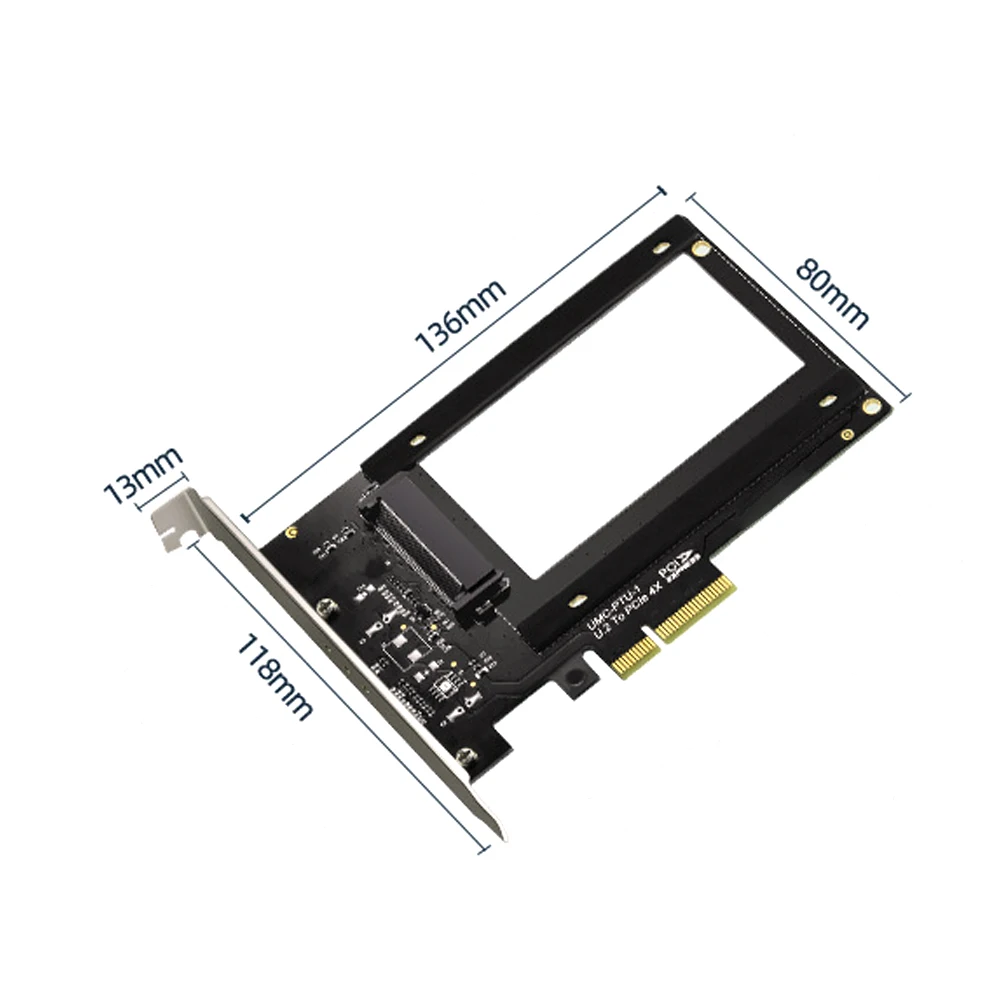 PCI-E Райзер-карта U.2 к PCI Express 3,0x4 компьютерный жесткий диск U.2 SSD-адаптер расширения для материнской платы X4/X8/X16
PCI-E Райзер-карта U.2 к PCI Express 3,0x4 компьютерный жесткий диск U.2 SSD-адаптер расширения для материнской платы X4/X8/X16