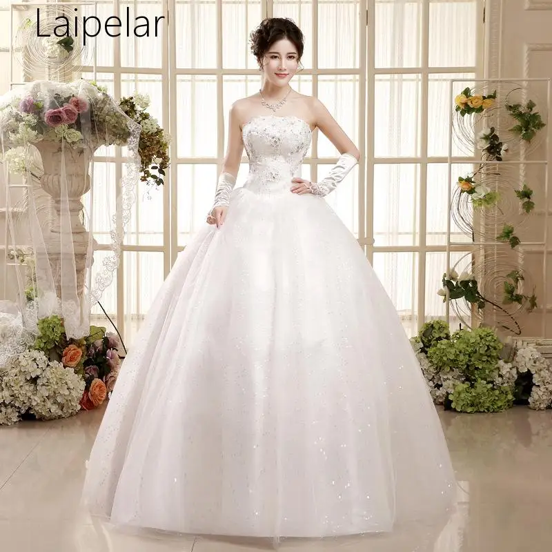 Laipelar New Top Type Wed-ding Dress Korean Bride Dress sexy Dress Slim fomal Dress Stock Wed-ding Dresses Vestidos De Novia
Laipelar New Top Type Wed-ding Dress Korean Bride Dress sexy Dress Slim fomal Dress Stock Wed-ding Dresses Vestidos De Novia