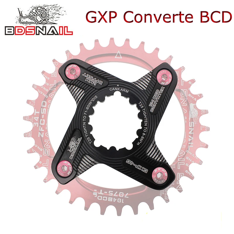 Адаптер для горного велосипеда MTB адаптер Spider Sram GXP X9 XX1 X0 X01 одной Speed110 Bcd 104bcd узкая
