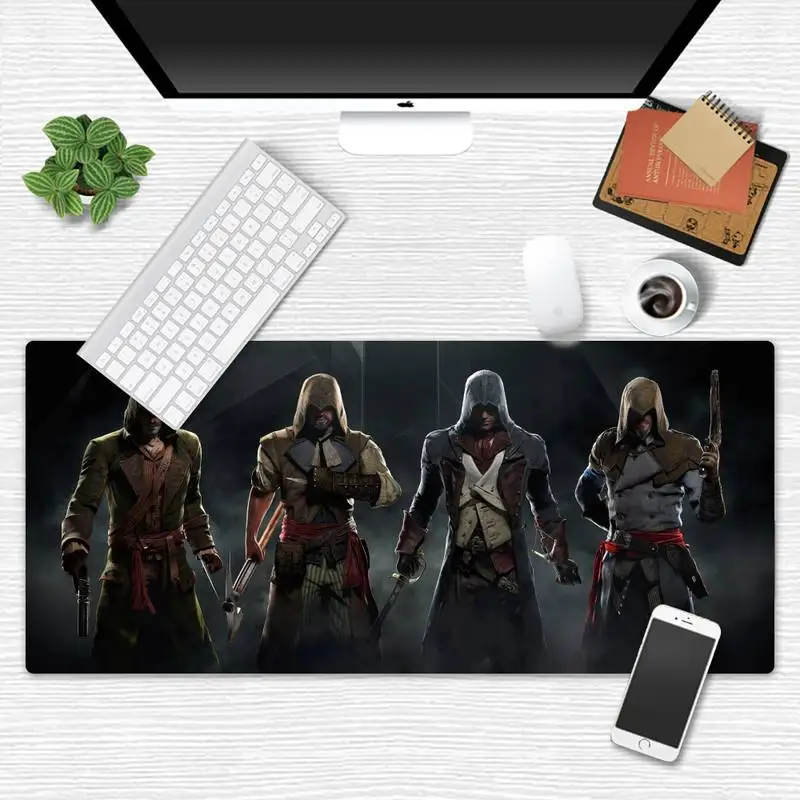 Assassin's Creed Crest Locking Edge Mouse Pad Game Game Office Work Mouse Mat pad X XL Non-slip Laptop Cushion mouse pad
Assassin's Creed Crest Locking Edge Mouse Pad Game Game Office Work Mouse Mat pad X XL Non-slip Laptop Cushion mouse pad