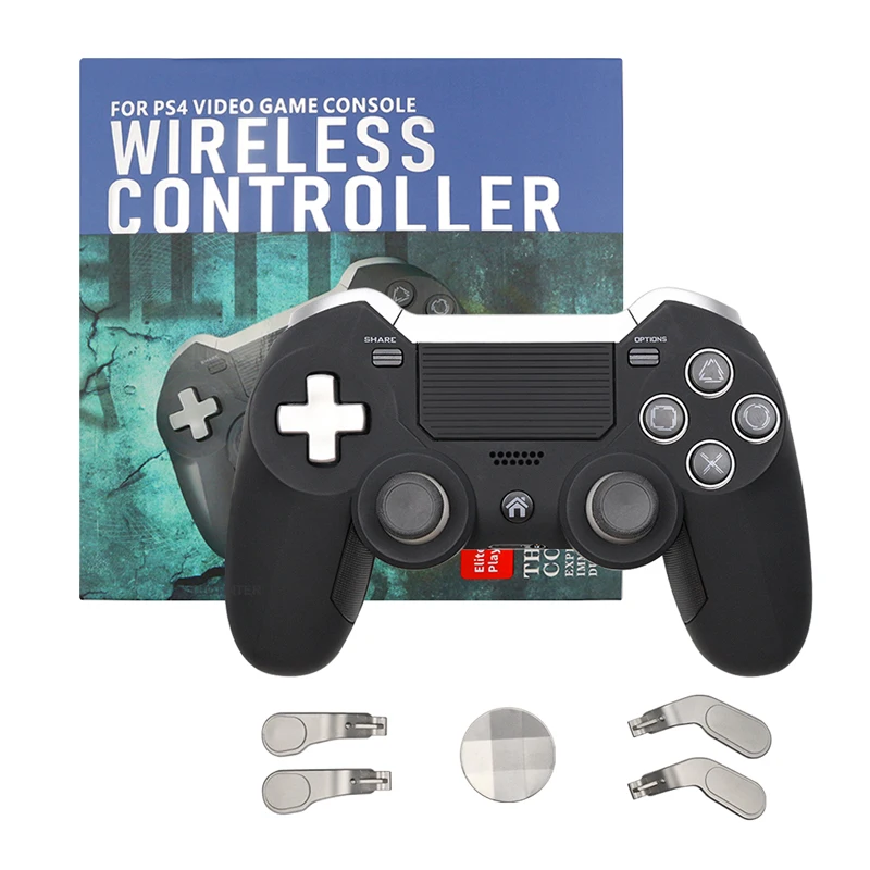 Support Bluetooth Wireless Gamepad For PS4 Dual Vibration Elite Game Controller Joystick for PS3/PC Video Gaming Console
Support Bluetooth Wireless Gamepad For PS4 Dual Vibration Elite Game Controller Joystick for PS3/PC Video Gaming Console