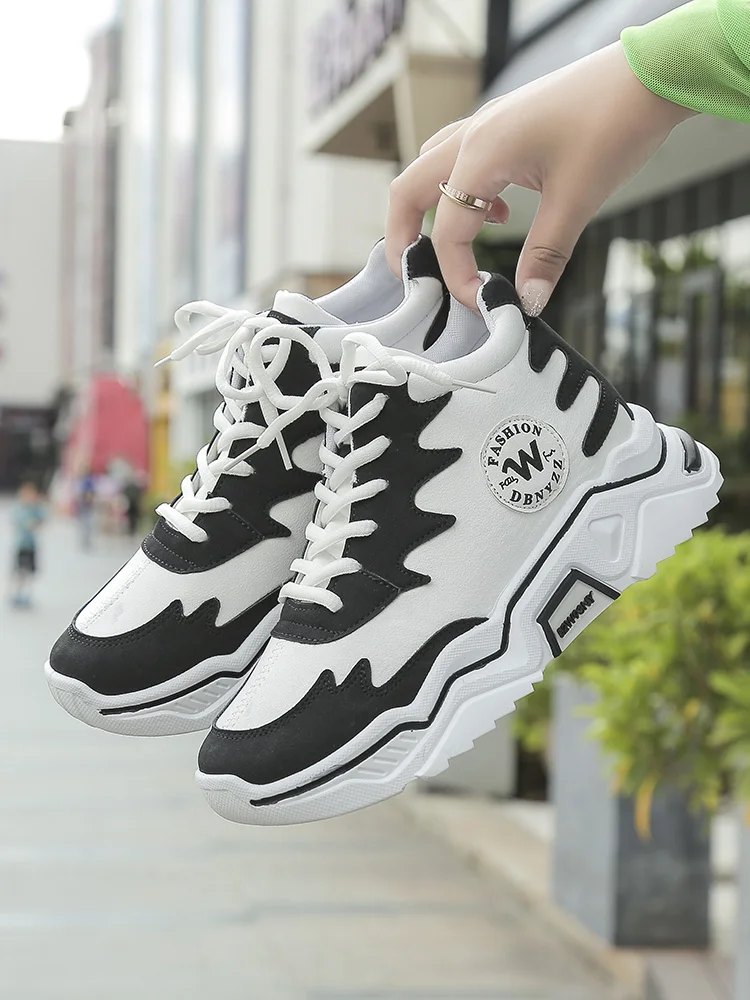 New Chunky Sneakers Women Fashion Designer Old Dad Shoes Comfortable Female Vulcanize Shoes Ladies Platform Footwear 36-41
New Chunky Sneakers Women Fashion Designer Old Dad Shoes Comfortable Female Vulcanize Shoes Ladies Platform Footwear 36-41